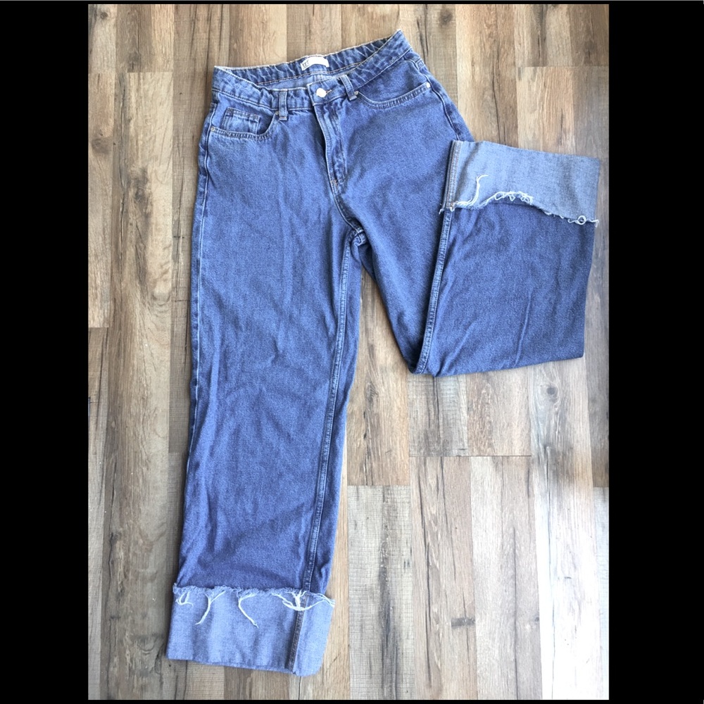 High waisted gaucho pants